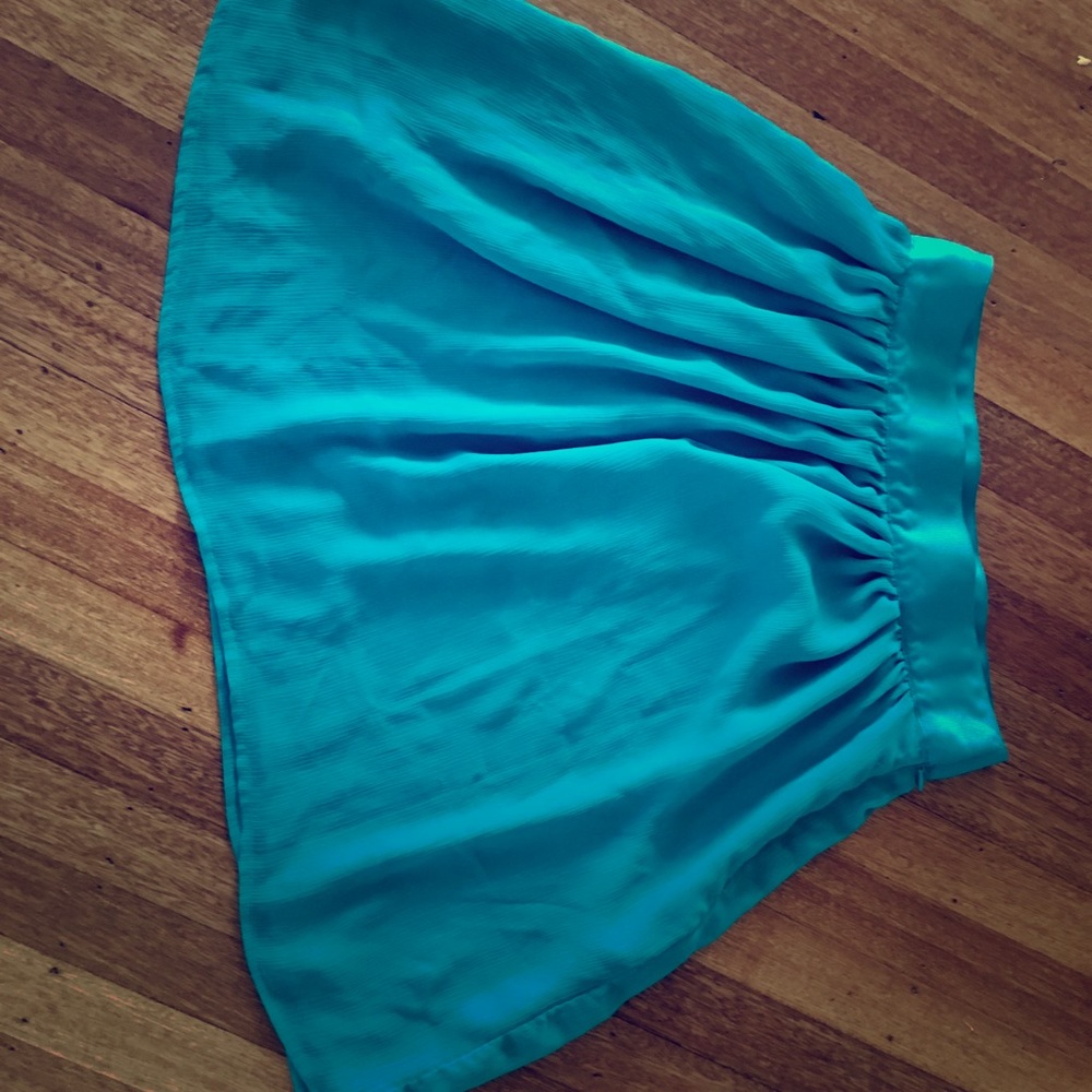 Teal Skirt